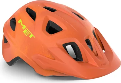 Produktbild von MET Kinder Fahrradhelm Eldar , Orange Matt