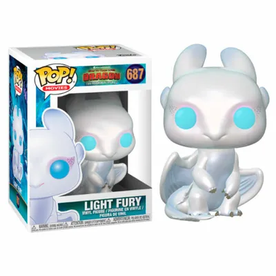 Produktbild von Figur Funko POP How to Train Your Dragon 687 Light Fury