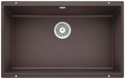 Produktbild von Blanco Rotan 700 - Silgranitspüle, 730x460 mm, Kaffee 521349
