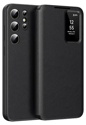 Obrázek produktu pro Techsuit – pouzdro řady SmartView pro Samsung Galaxy S22 Ultra 5G – černé