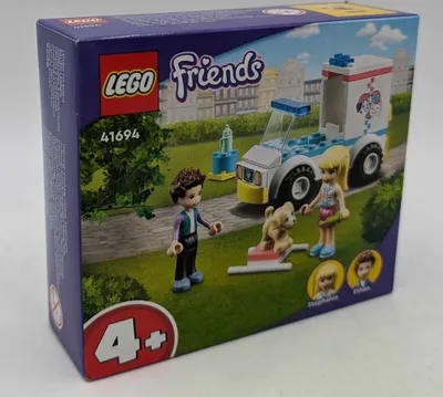 Produktbild von LEGO 41694 Friends Tierrettungswagen mit Mini-Puppen Stephanie und Ethan