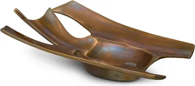 Immagine prodotto di Casa Padrino posacenere di design in ottone vintage 26 x 15 x H. 7,5 cm - Posacenere decorativo in ottone - Accessori decorativi - Arredamento - Accessori