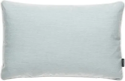 Zdjęcie produktu dla pappelina outdoor lounge poduszka dekoracyjna Sunny 38 x 58 cm bladoturkusowa odporna na światło, brud i wodę, z obszyciem z lamówką