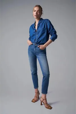Zdjęcie produktu dla Salsa Jeans True Cropped Slim Jeans Blau 36 / 28 Damen Blau 36