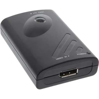 Produktbild von InLine® Displayport zu 2x HDMI Splitter/Verteiler, FullHD, m. Videowand-Funktion