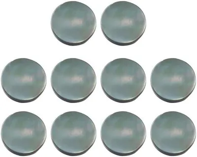 Produktbild von Schwarze Naturknochen 10 mm Nähnägel