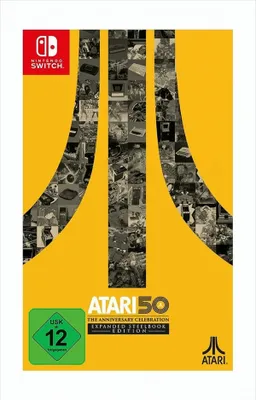 The image shows the front cover of a video game case for Nintendo Switch.