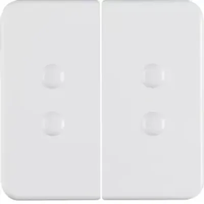 Immagine prodotto di Berker 156509 Interruttori a bilanciere da avvitare, bianco polare, lucido, per incasso, IP44