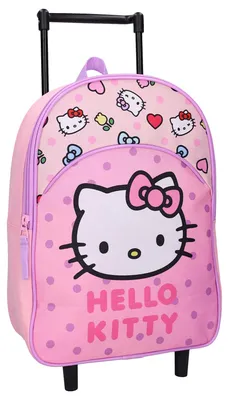 Produktbild von Hello Kitty Trolley Koffer Rucksack für Kinder Sweet Charm 33x25x11cm