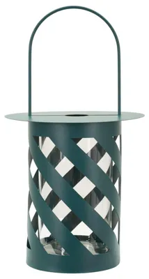 Produktbild von Mauro Ferretti Laterne Saturno Twist Ottanio 23x43 cm