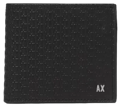 Produktbild von Armani Exchange Schwarzer Brieftasche mit Logo