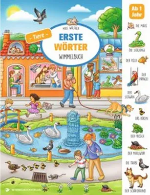 Produktbild von Erste Wörter Wimmelbuch Tiere