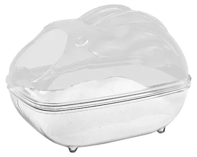 Image de Bac à sable transparent pour hamsters et petits rongeurs