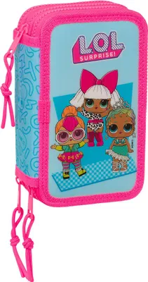Obrázek produktu pro Trojitá penálka LOL Surprise! Divas – modrá, 12,5 x 19,5 x 5,5 cm (36 dílů)