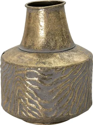 Produktbild von Clayre & Eef Vase Ø 15x21 cm Kupferfarbig Metall