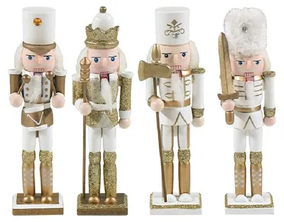 Obrázok produktu pre Ozdoba "Nutcracker", 4 kusy, 18 cm, M18402