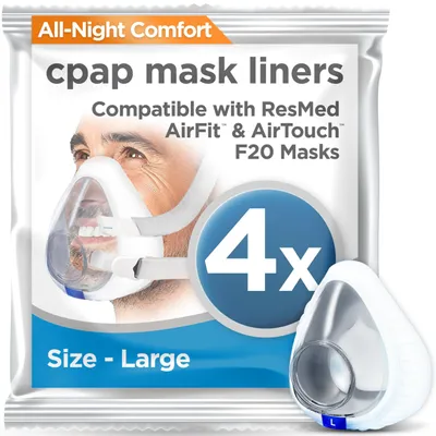 Produktbild von CPAP-Maskenbezüge für Vollgesichtsmasken - 4 Stück