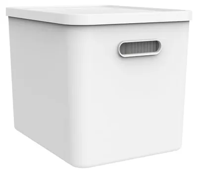 Produktbild von Rotho MY PAPER Archivbox, Aufbewahrungsbox für Dokumente und Papiere, Weiß