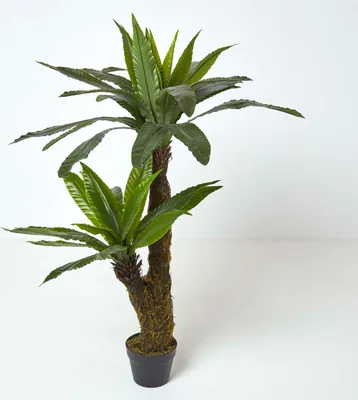 Obrázek produktu pro HOMESCAPES Umělá rostlina kapradina Ptačí hnízdo v květináči - 120 cm