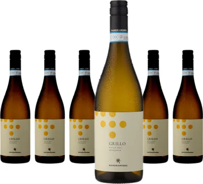 Produktbild von 6 x Mandrarossa Grillo Costadune