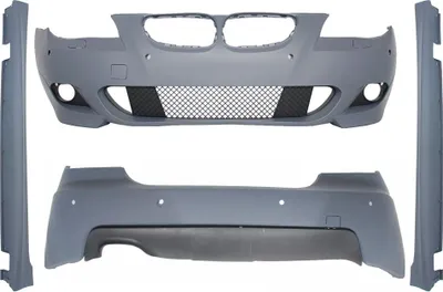 Immagine prodotto di Bodykit per BMW Serie 5 E60 03-07 M-Technik Look paraurti minigonne laterali PDC 24mm.