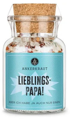 Produktbild von Lieblingspapa, 150g im Korkenglas