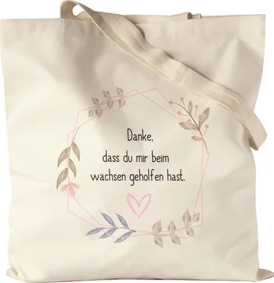 Produktbild von Erzieherin Jutebeutel Stoffbeutel Canvas Danke Für Hilfe Beim Wachsen Kindergarten Abschiedsgeschenk Kindergarten Kita