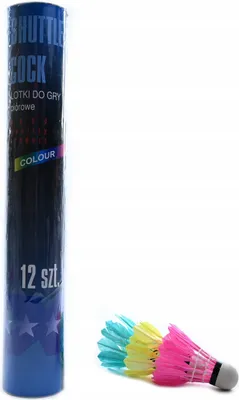 Zdjęcie produktu dla Lotki Piórowe Do Gry W Badmintona Zestaw 12Szt