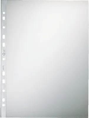 Produktbild von Leitz 47700002, A4, Transparent, Polypropylen (PP), 0,075 mm, 230 mm, 1 mm