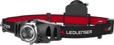 Produktbild von Ledlenser H3.2 Stirnlampe schwarz, 120 Lumen, 100m Leuchtweite, IP04, Batterie (AAA) 1.5V