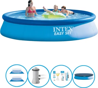 Produktbild von Intex Pool Easy Set - Inklusive Zubehör - 396x84 cm