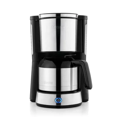 Produktbild von Severin Kaffeemaschine TYPE KA 4847 gebürstetschwarzsilber  Kaffeemaschine Filterkaffee Kaffeezubereiter Filterkaffeemaschine