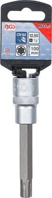 Image de BGS Embout Longueur 100 mm Entraînement Carré intérieur 12,5 mm (1/2") Profilé de clavette (pour Ribe) M10,3 - 9354