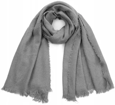 Produktbild von Szaleo Monowool Großer Damen-Wollschal in Grau