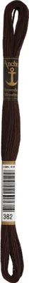 Produktbild von Anchor Sticktwist 4635000-00382 ebenholz Stickgarn, 100 % Baumwolle