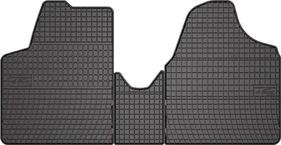 Image de 2007-2016 Citroen Jumpy Tapis de sol en caoutchouc noir 3 pièces