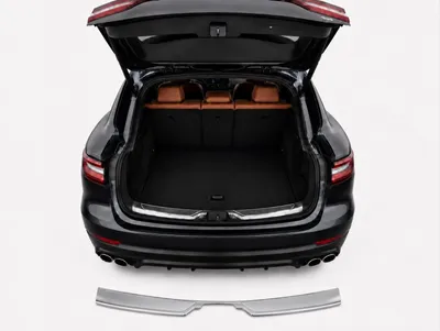 Immagine prodotto di Protezione interna del bordo di carico in acciaio inossidabile, finitura opaca, compatibile con Maserati Levante | Anno di produzione 2022-2024 | Restyling
