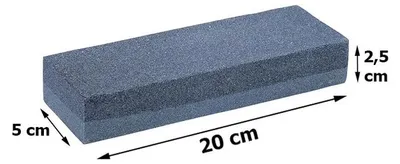 Obrázek produktu pro Verk 11045 Dvousložkový oboustranný brousek 200 x 50 x 25 mm