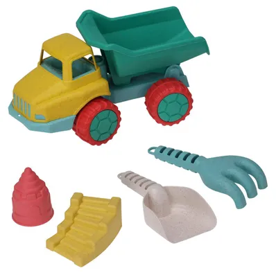 Produktbild von Sandkastenspielzeug mit Auto, 5-teiliges Set