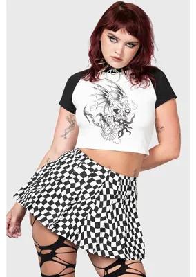 Obrázek produktu pro KILLSTAR minisukně – punk / wave XL