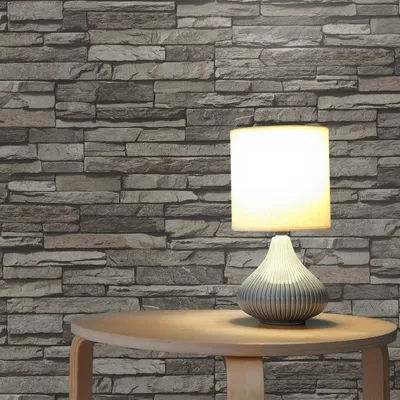 Produktbild von TADESSI Tapete Steinoptik Ricco M1-No.908 Vliestapete Grau Creme Steintapete Wohnzimmer Schlafzimmer Küche