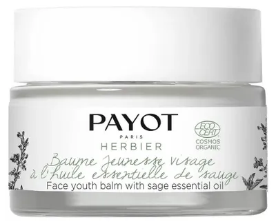 Obrázek produktu pro Payot Herbier Zklidňující/Hydratační a vyživující balzám na obličej, pro použití ráno i večer, 50 ml *Vzorek