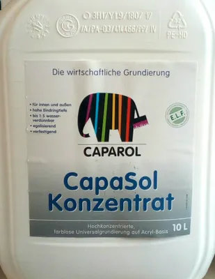 Produktbild von Caparol Capasol Konzentrat 10 Liter farblos