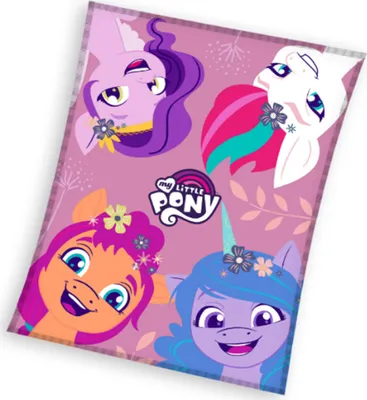Zdjęcie produktu dla Koc dziecięcy My Little Pony Hraví poníci 110x140 cm