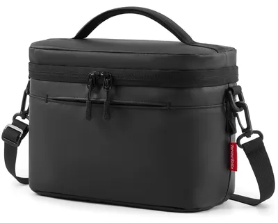 Isolierte Lunchtasche 6,5 L Schwarz – für Arbeit & Reisen