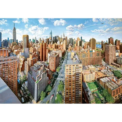 Produktbild von CHERRY PAZZI Puzzle Vanderbilt 2000 Teile