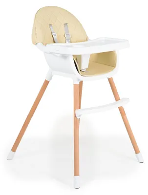 Produktbild von Cangaroo Kinderstuhl 2-in-1 Holz Beige