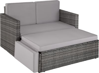 Rattan Lounge Korfu 2-Sitzer widerstandsfähig