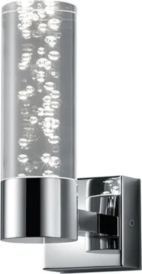 Zdjęcie produktu dla Lampa ścienna łazienkowa BOLSA srebrny Trio 282410106