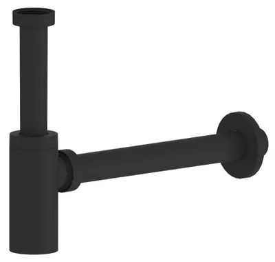 Obrázek produktu pro Umyvadlový sifon KING 5/4", průměr 32 mm, ABS/černý matný